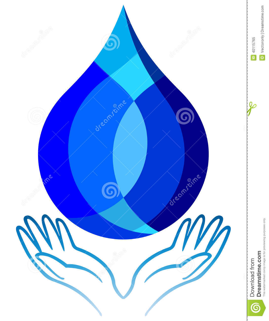 Save Water Illustration