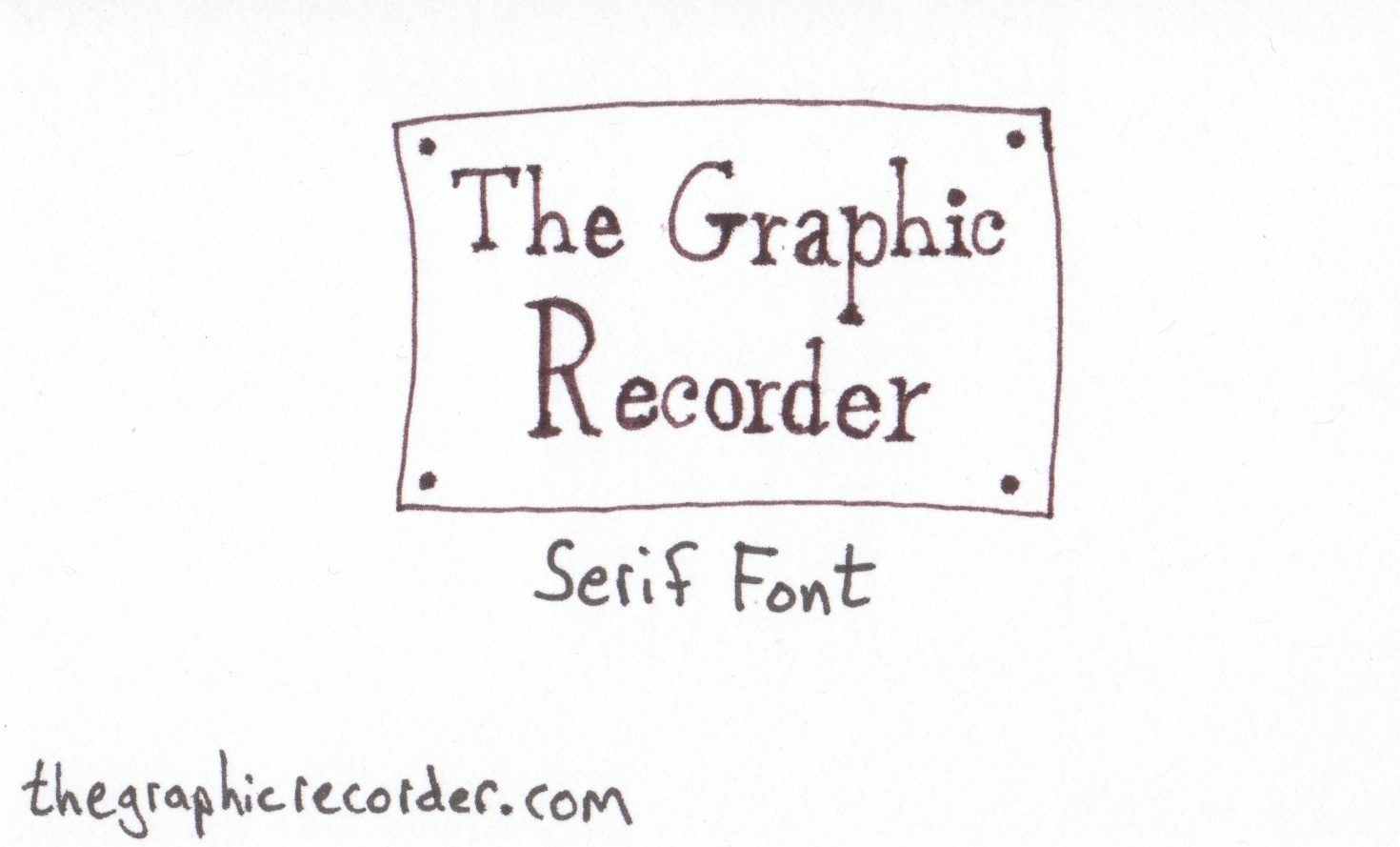 Serif Typography Fonts