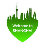 Shanghai Skyline Outline