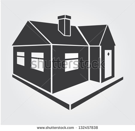 Simple House Icon Vector