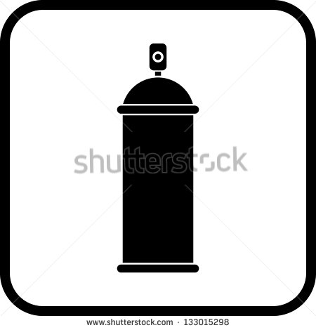 Spray Paint Can Vector