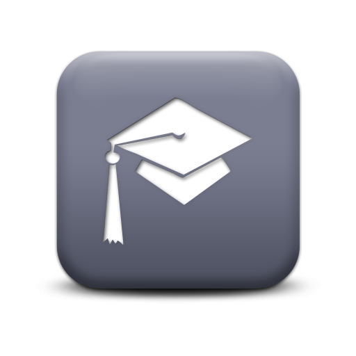 Transparent Education Icon