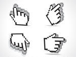 Transparent Hand Cursor