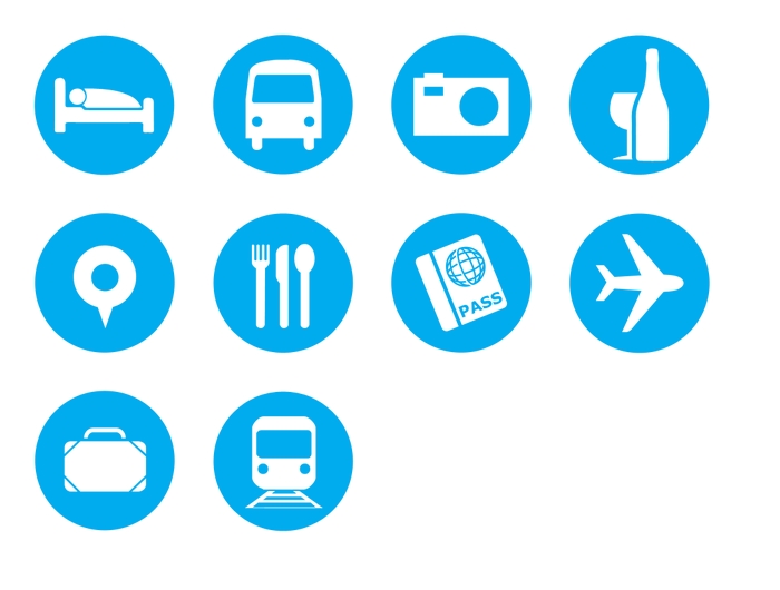Travel Icons Free Download