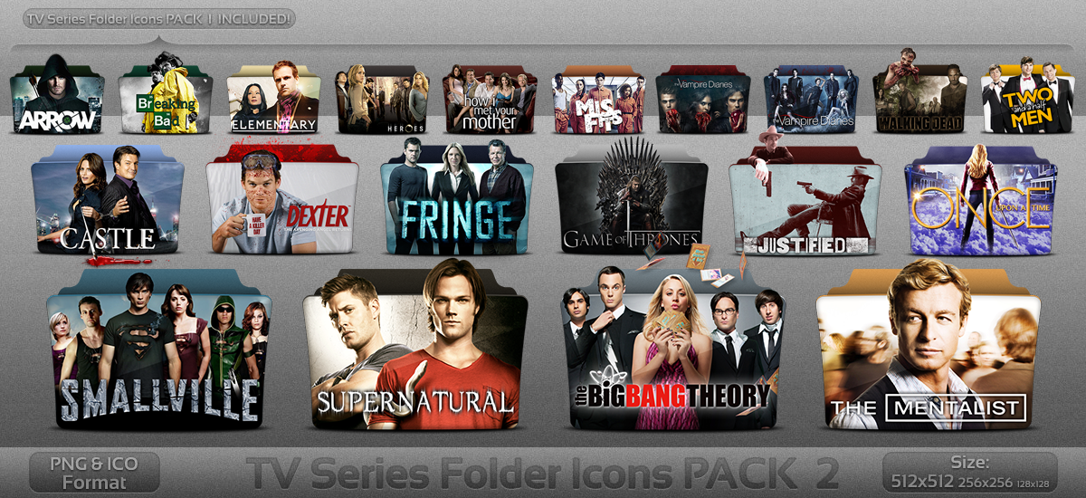 TV Series Folder Icons