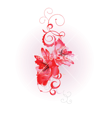 Vector Art Flower Flourishes