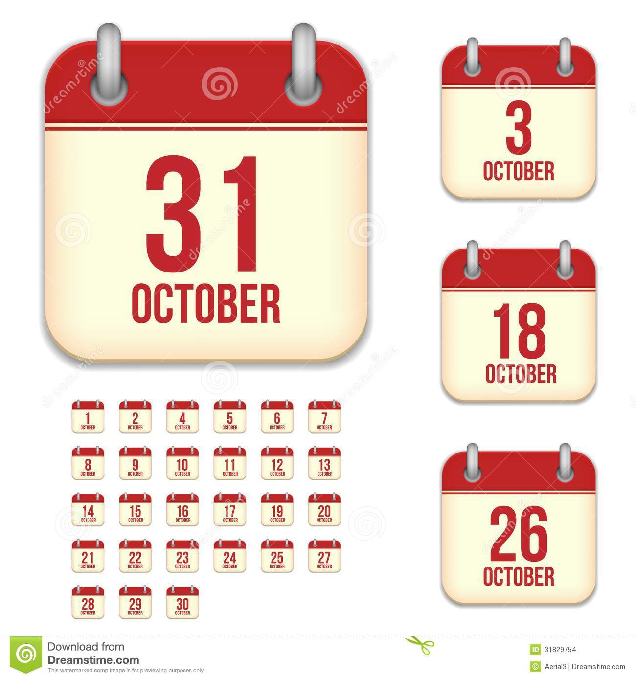 Vector Calendar Icon Vector Calendar Icon