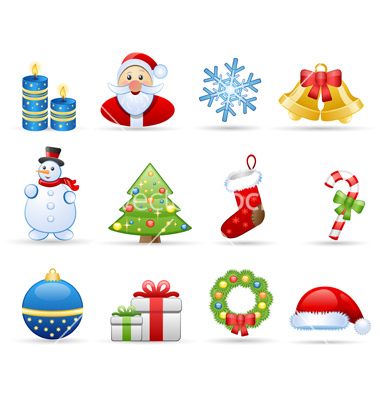 Vector Christmas Icons
