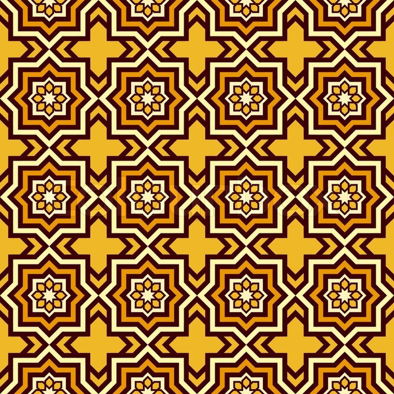 Vector Islamic Geometric Design and Pattern