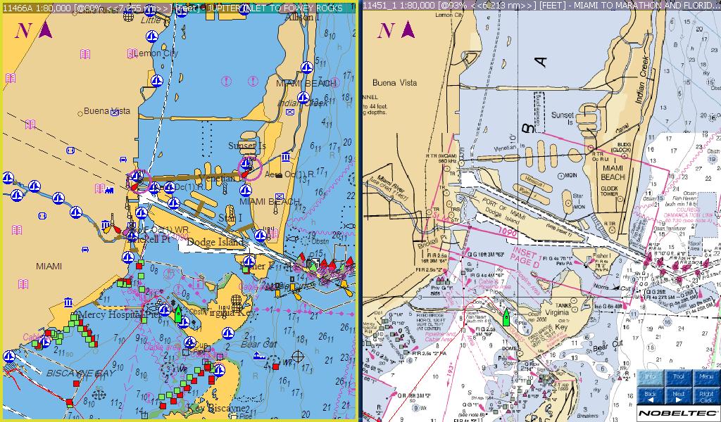 Vector vs Raster Charts