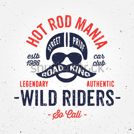 Vintage Hot Rod Shirt Design