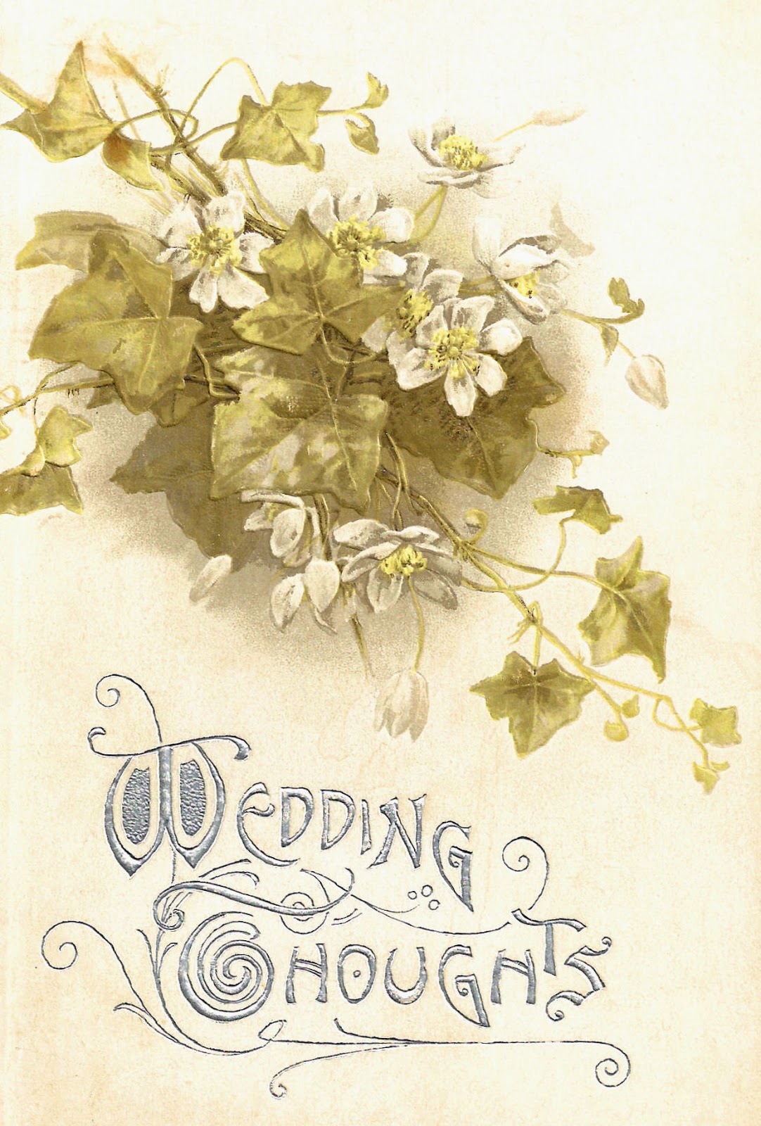 Vintage Wedding Flower Graphics Free