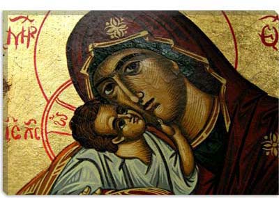 Virgin Mary Art Prints Canvas