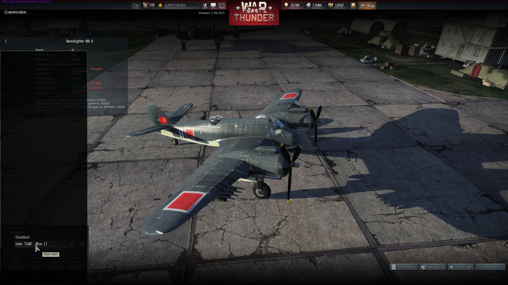 War Thunder Skins