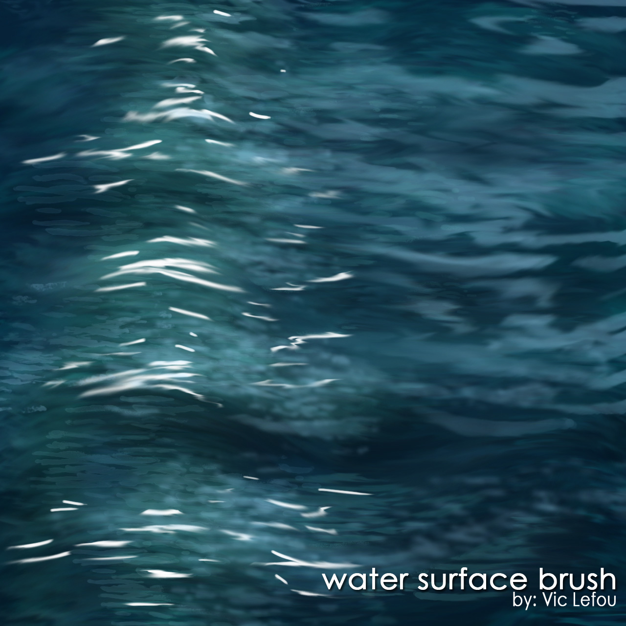 Water Surface Photoshop Brushes
