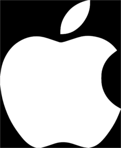 White Apple Logo Vector