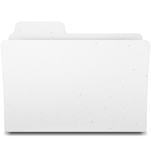 White Folder Icon