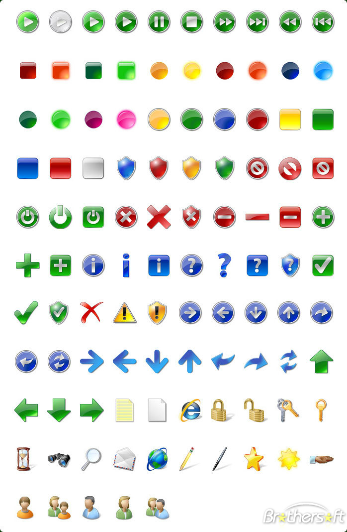 8 Style Icons For XP Vista Images