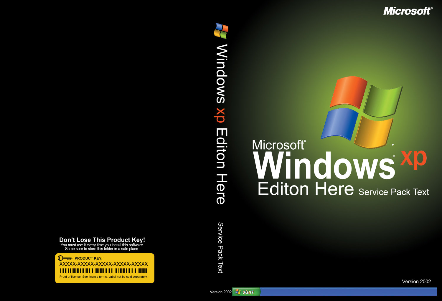 Windows XP DVD Cover