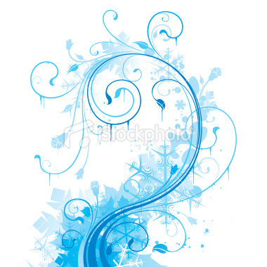 Winter Swirl Vectors