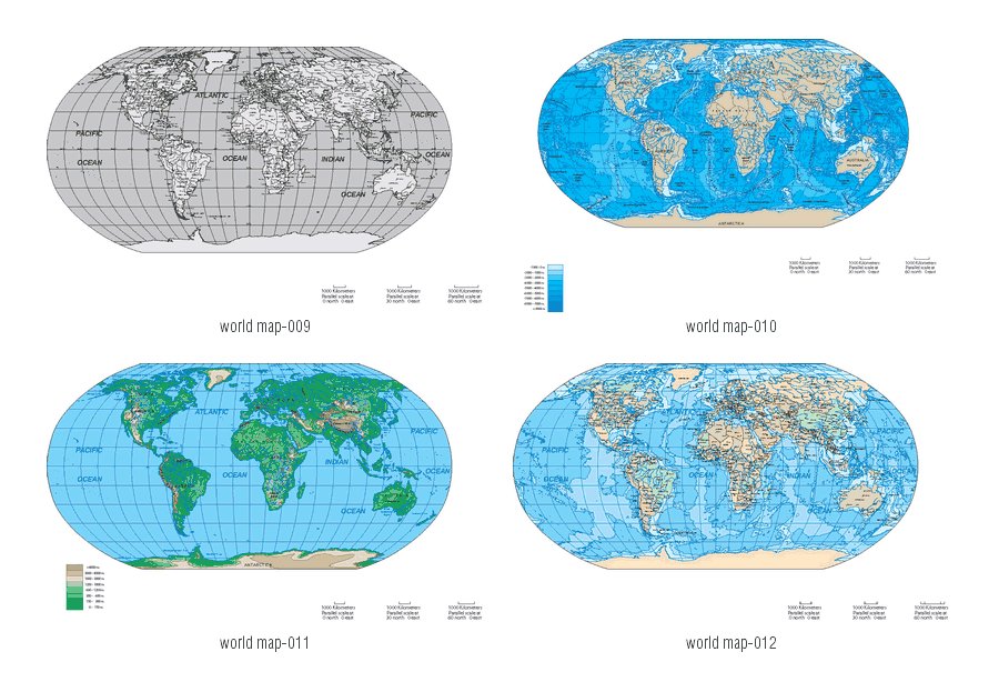 World Map Vector Art