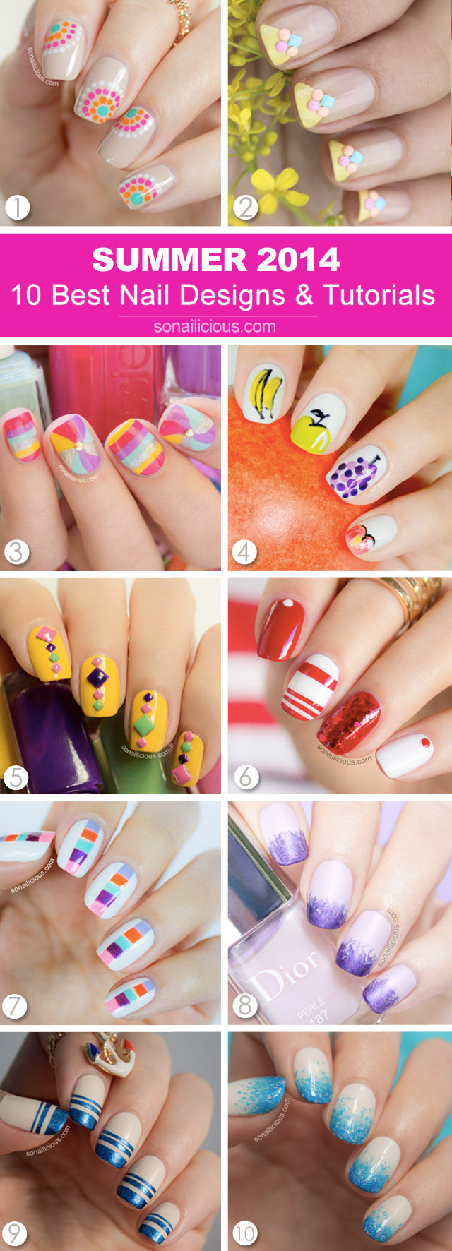 2014 Summer Nail Designs