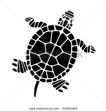 Abstract Turtle Clip Art
