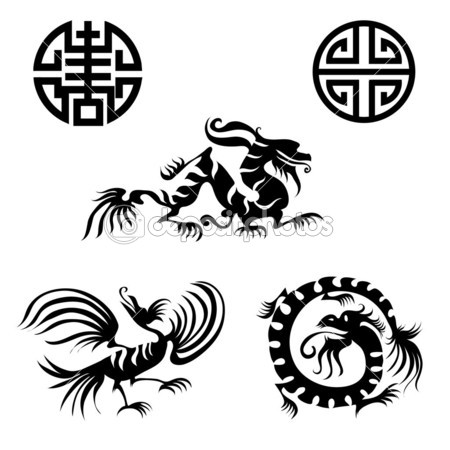 Ancient Chinese Dragon Designs