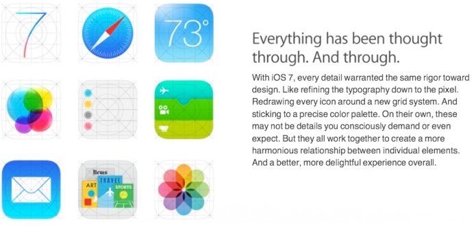 Apple iOS 7 Icons Weather