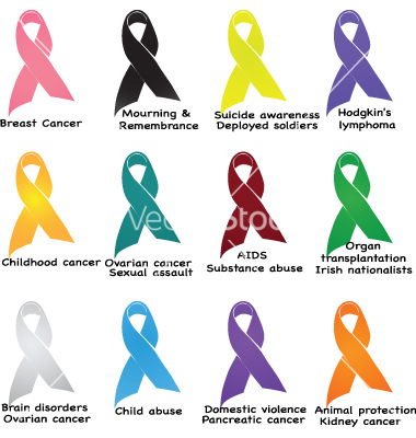 Awareness Ribbon Colors