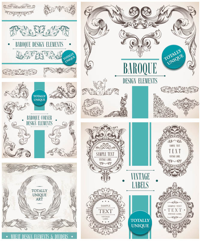 Baroque Decorative Elements