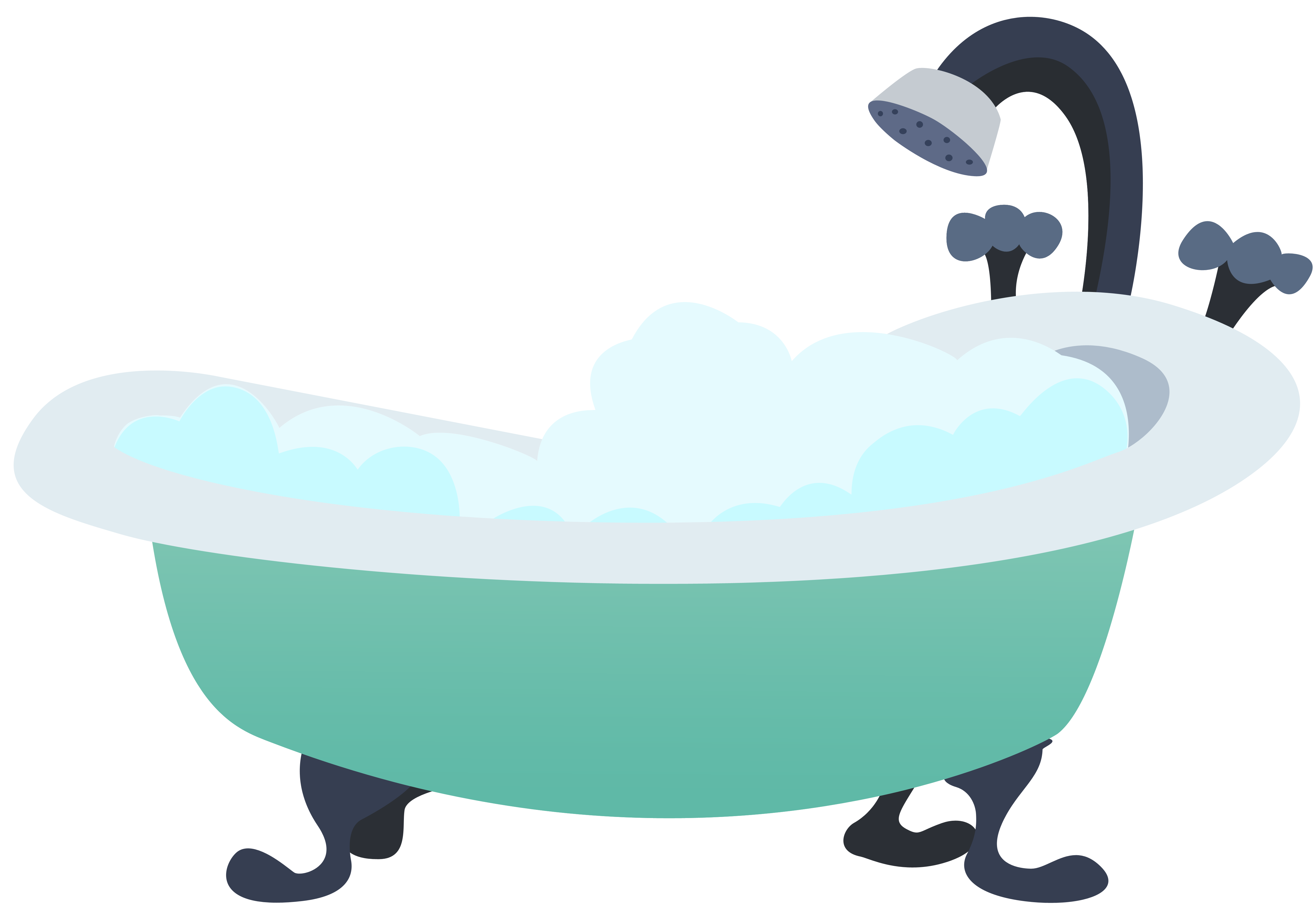 Bathtub Cartoon Bath