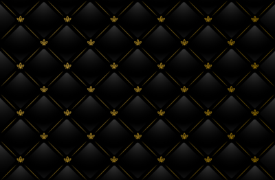 Black and Gold Diamond Pattern