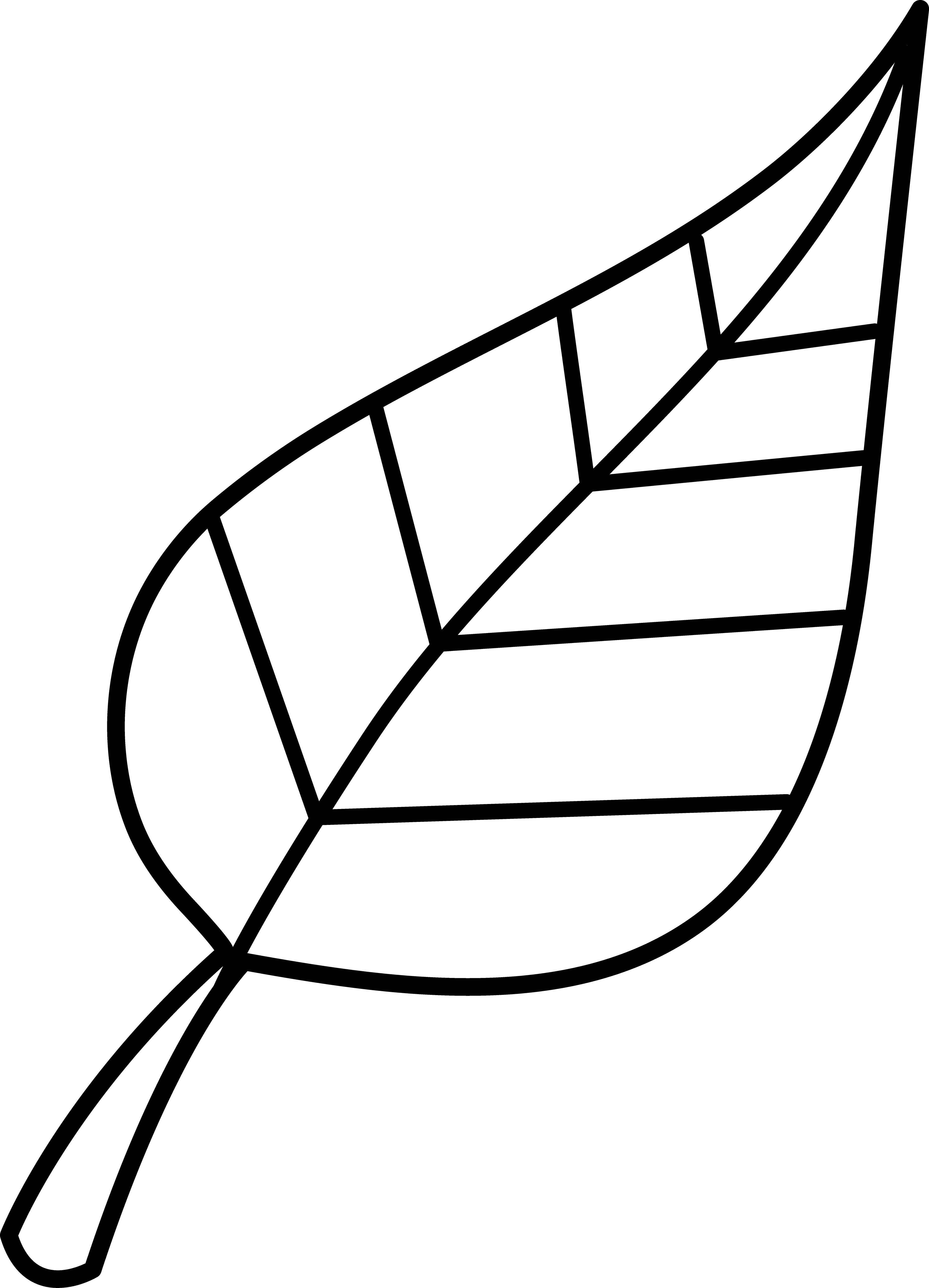 Black and White Leaf Clip Art Free Black and White Leaf Clip Art Free
