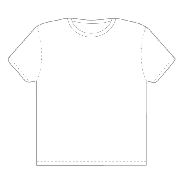 Blank T-Shirt Template Blank T-Shirt Template