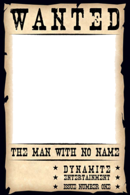 Blank Wanted Poster Template