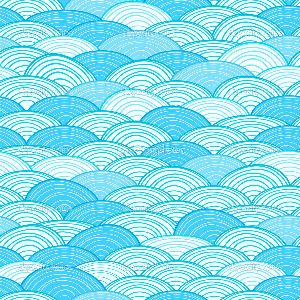Blue Water Wave Patterns Blue Water Wave Patterns