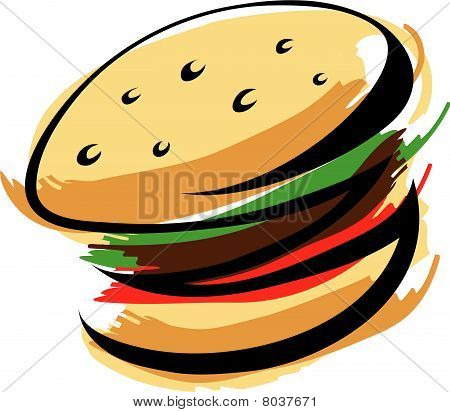 Burger Clip Art Free