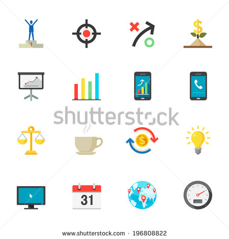 Business Application Icons Business Application Icons