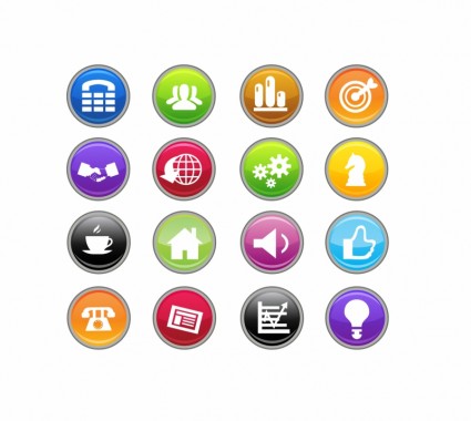 19 Business Icons Clip Art Images