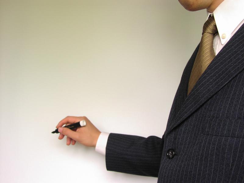 Business People Pointing Business People Pointing