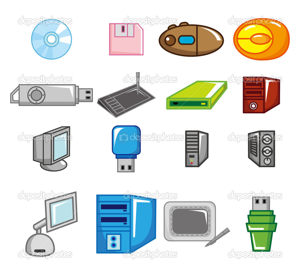 Cartoon Computer Icon