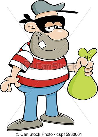 Cartoon Criminal Clip Art