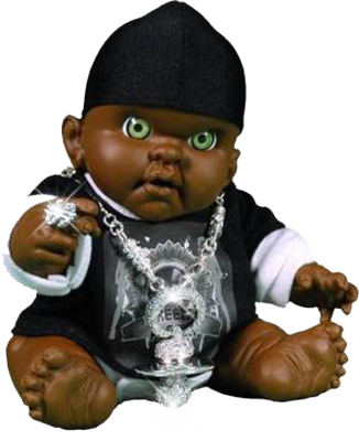 Cartoon Gangster Baby