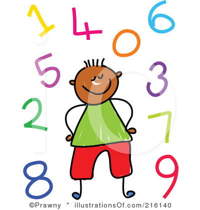 Cartoon Numbers Clip Art Free