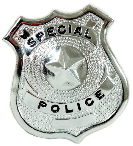 Cartoon Police Badge