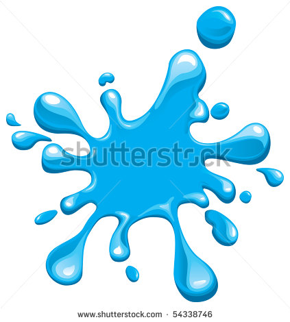 Cartoon Water Splash