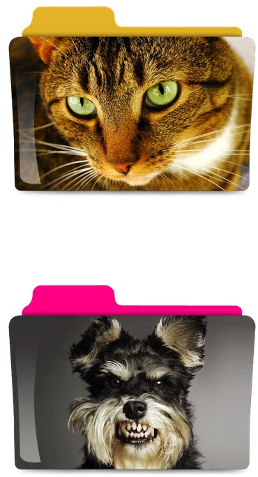 Cat Folder Icons