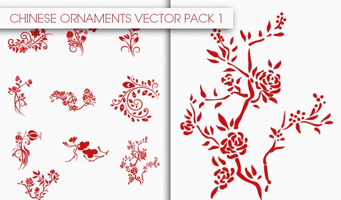 Chinese Vector Ornaments