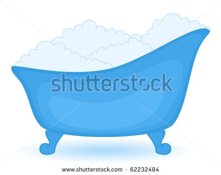 Clawfoot Bathtub White Background
